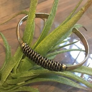 Free People Brass cuff bracelet